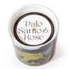 Palo Santo & Rose 14 oz. Swirl Glass Candle