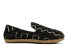 Men's Barefoot Grounding Mudcloth Slip-on Shoes - Black
