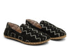 Men's Barefoot Grounding Mudcloth Slip-on Shoes - Black