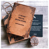 We All Become Stories Margaret Atwood Quote Leather Journal - 7x5