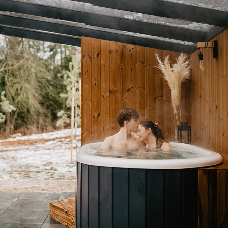 bain nordique, avis bain nordique sauna prestige, hot tub, bain norvegien bois