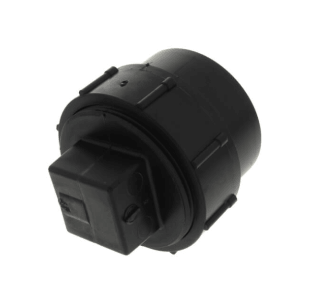 1-1/2 ABS CLEANOUT FITTING ADAPTER W/ PLUG