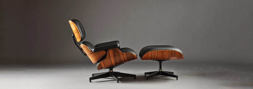 fauteuil eames + ottoman