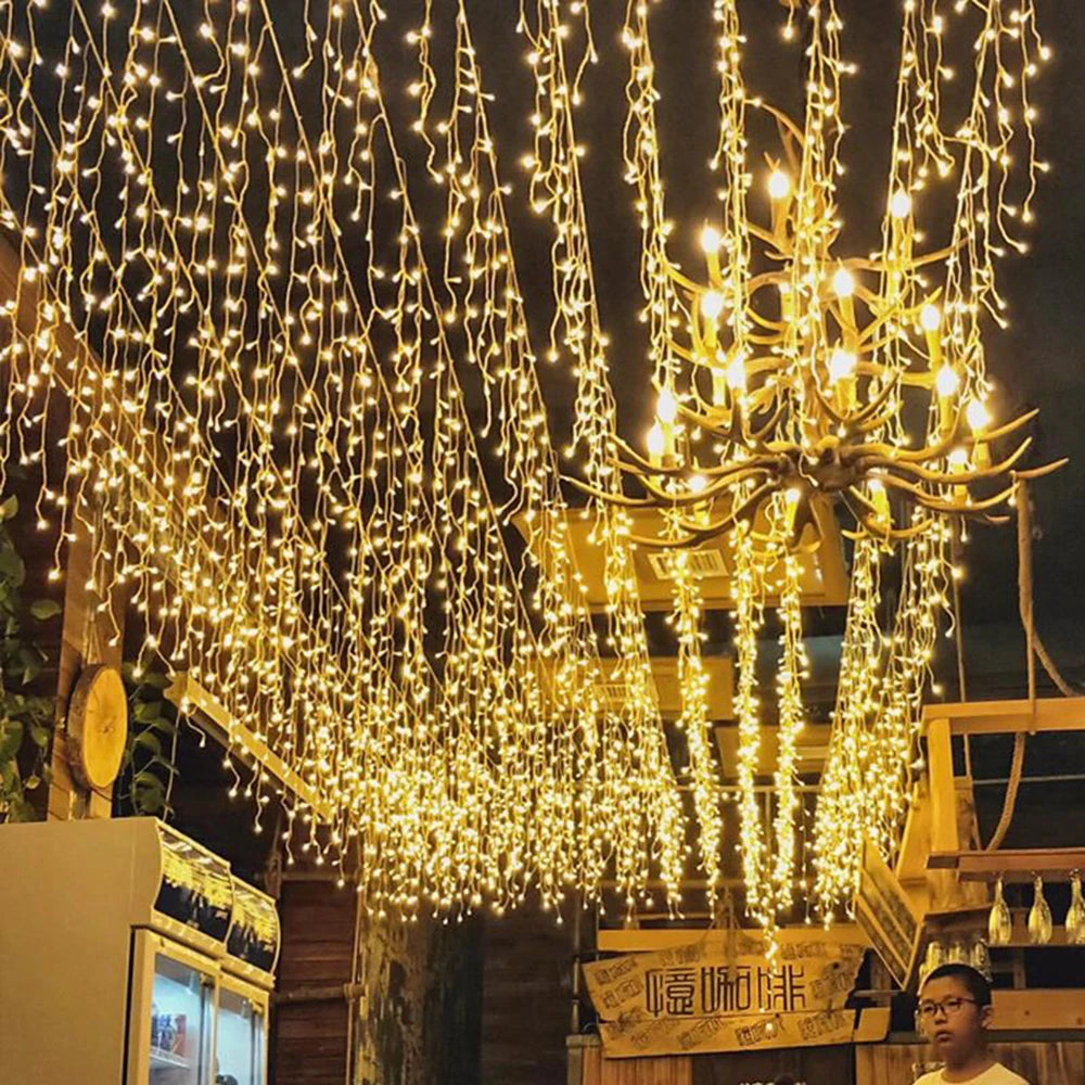 Magic LED Icicle Lights for Festive Celebrations - Image 6