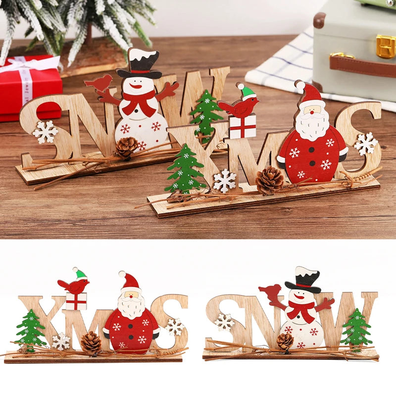 Charming Wooden Christmas Ornaments for Holiday Joy - Image 10