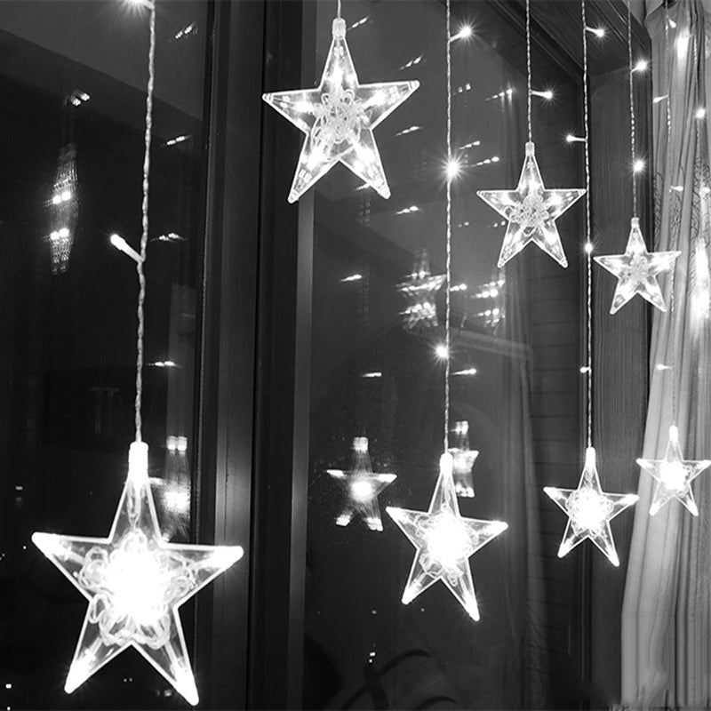 Magical LED Christmas Curtain String Lights - Image 45