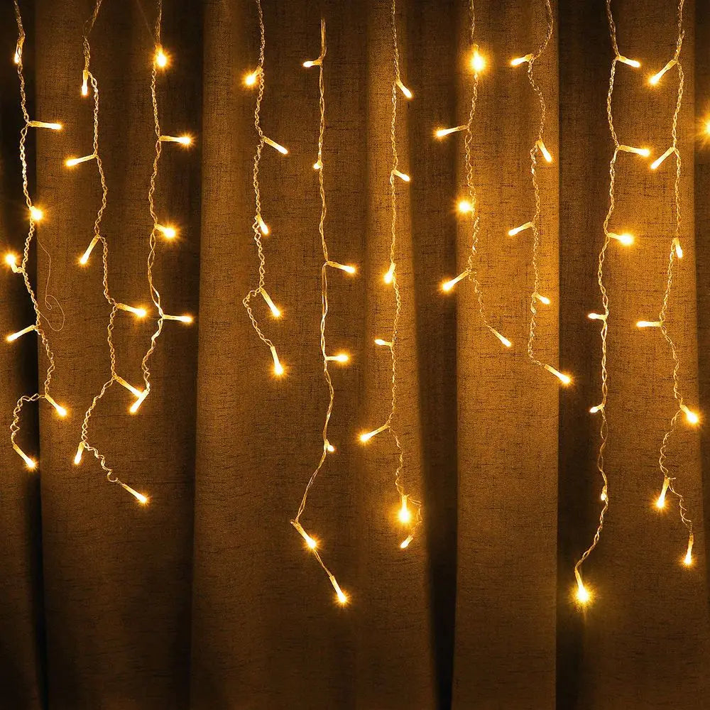 12M LED Christmas Icicle Lights for Festive Decor - Image 16