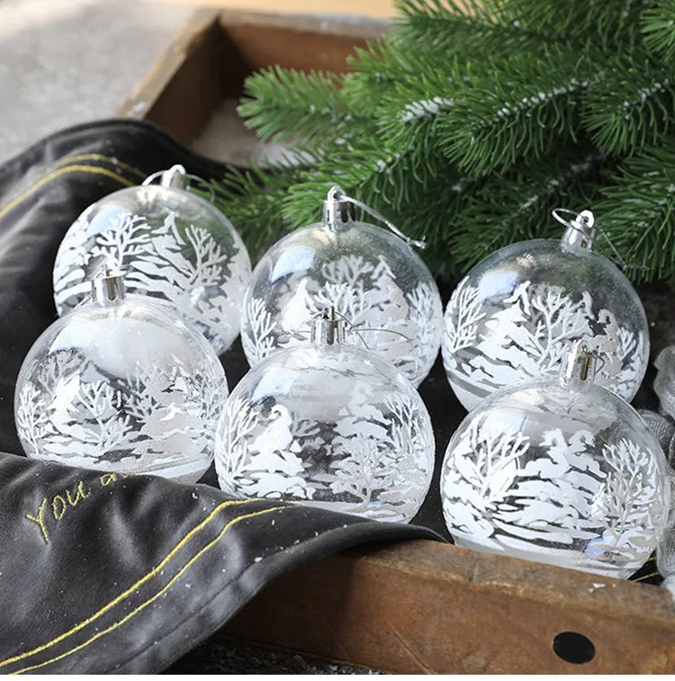 Christmas Transparent Ball Ornaments for Festive Decor - Image 8