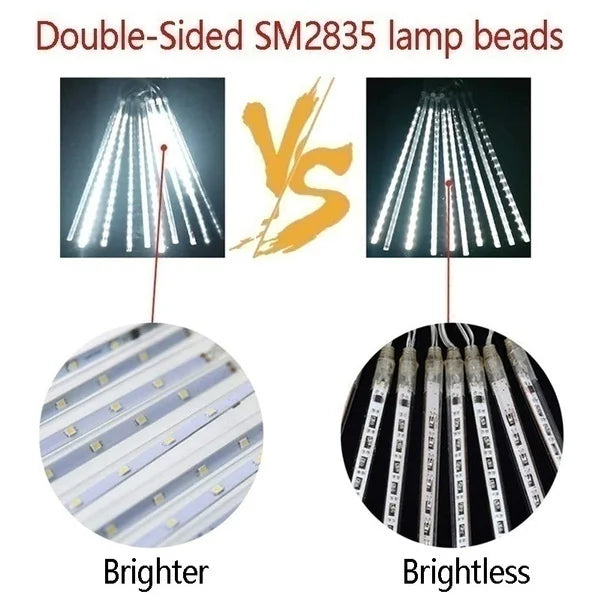Waterproof LED Meteor Shower Lights for Christmas - Image 20