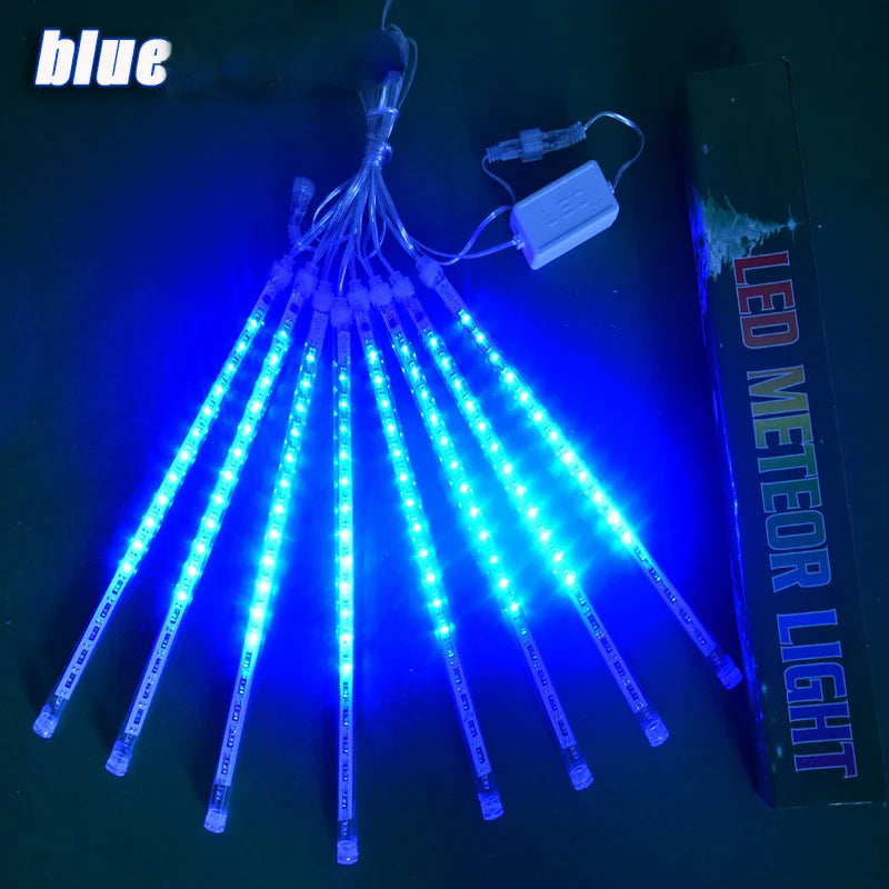 Waterproof LED Meteor Shower Lights for Christmas - Image 25
