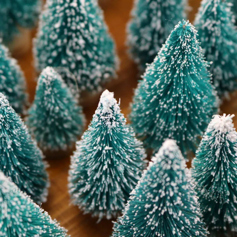 8-Piece Mini Christmas Tree Decoration Set - Image 12
