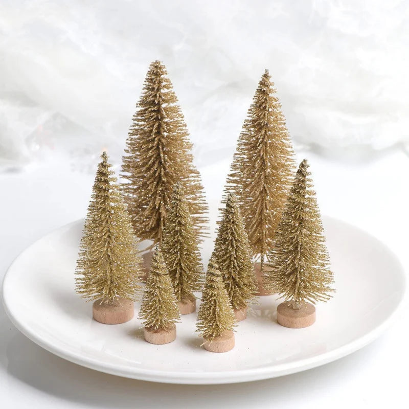 8-Piece Mini Christmas Tree Decoration Set - Image 15