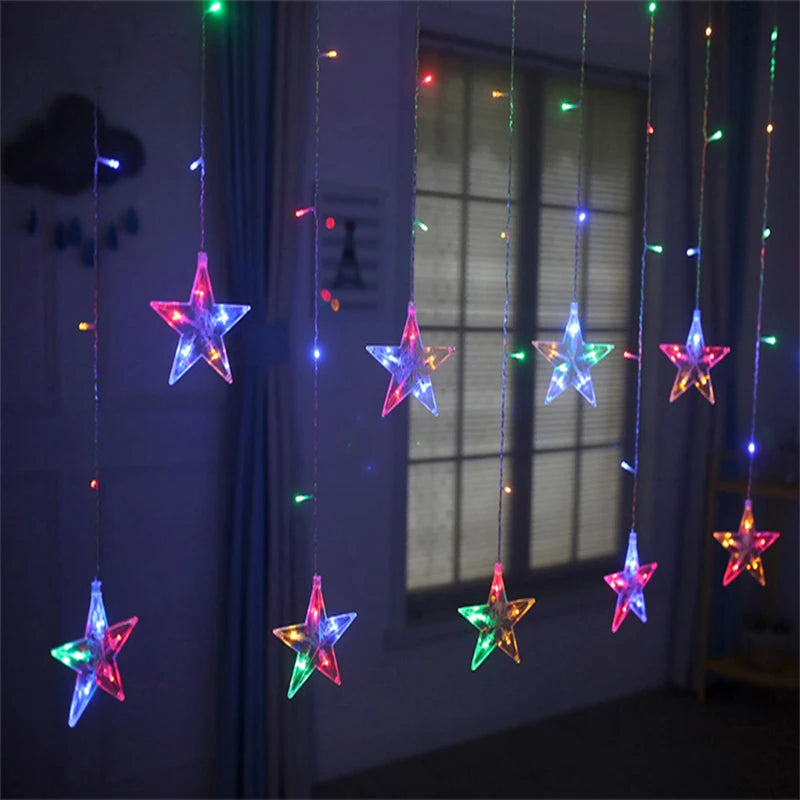Magical LED Christmas Curtain String Lights - Image 43