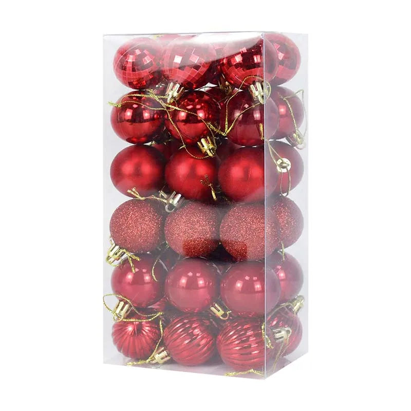 Festive Christmas Ball Ornaments for Tree Decor - Image 43