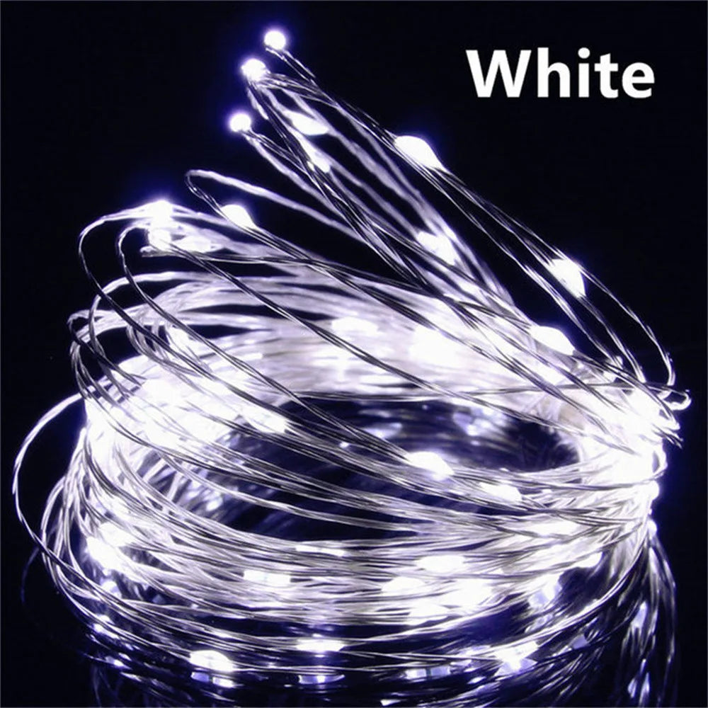 Waterproof Fairy LED String Lights for Christmas Decor - Image 10