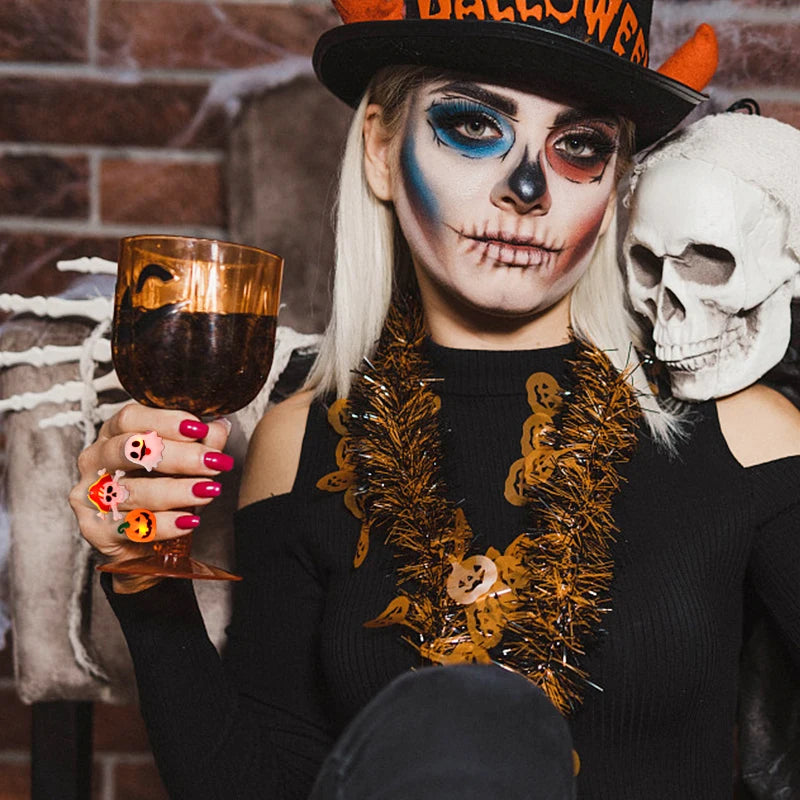 Glowing Halloween Ring Set for Festive Decor - Image 22