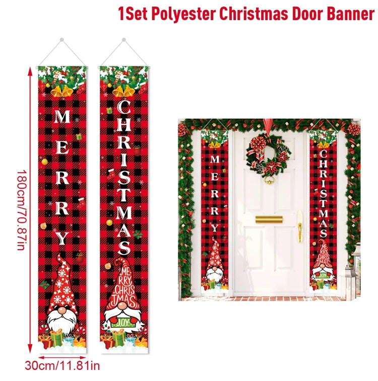 Festive Christmas Nutcracker Door Banner Decoration - Image 35