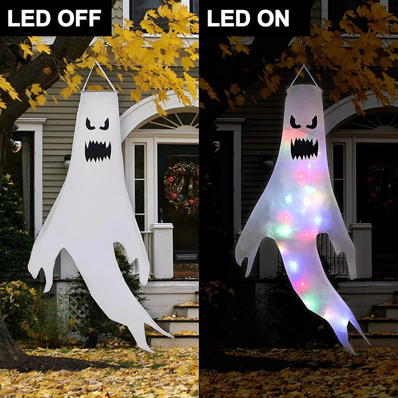 Glowing Halloween Ghost LED Light Decoration - Image 11