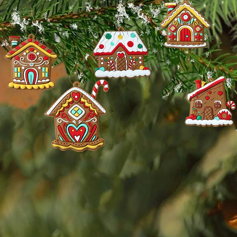 Charming Gingerbread House Christmas Ornament for Festive Decor - Image 13