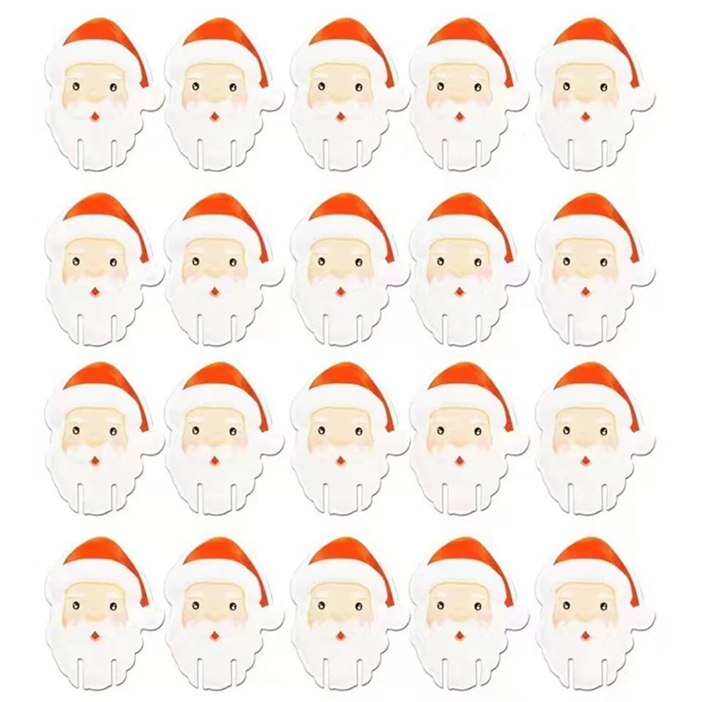 20 Christmas Wine Glass Markers for Festive Cheers - Image 3