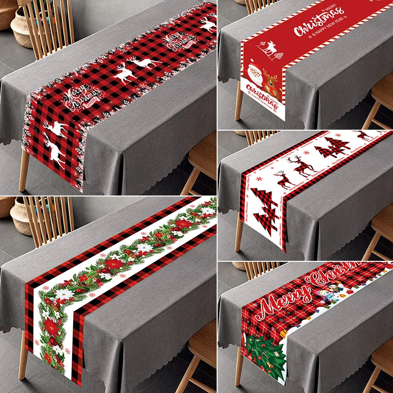 Festive Christmas Table Runner for Holiday Cheer