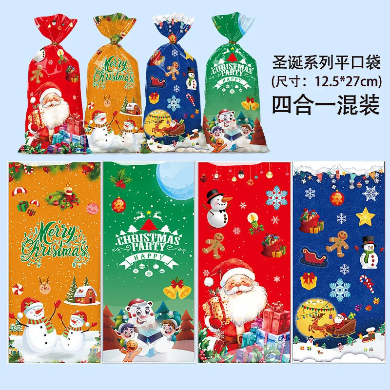50 Christmas Candy Bags for Holiday Treats - Image 6