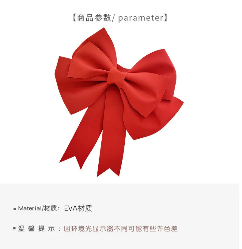 Festive Giant Bow Decorations for Christmas Celebrations - Image 28