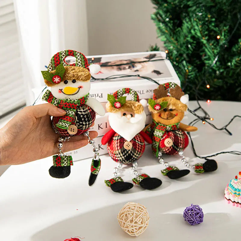 Charming Santa & Snowman Christmas Ornaments - Image 21
