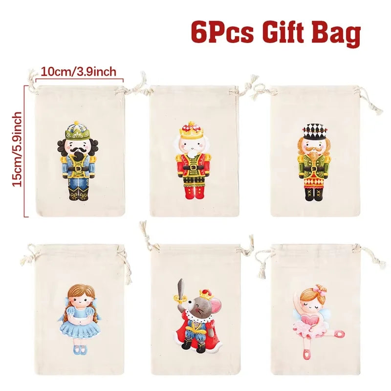Festive Cotton Candy Bags for Christmas Decor - Image 2