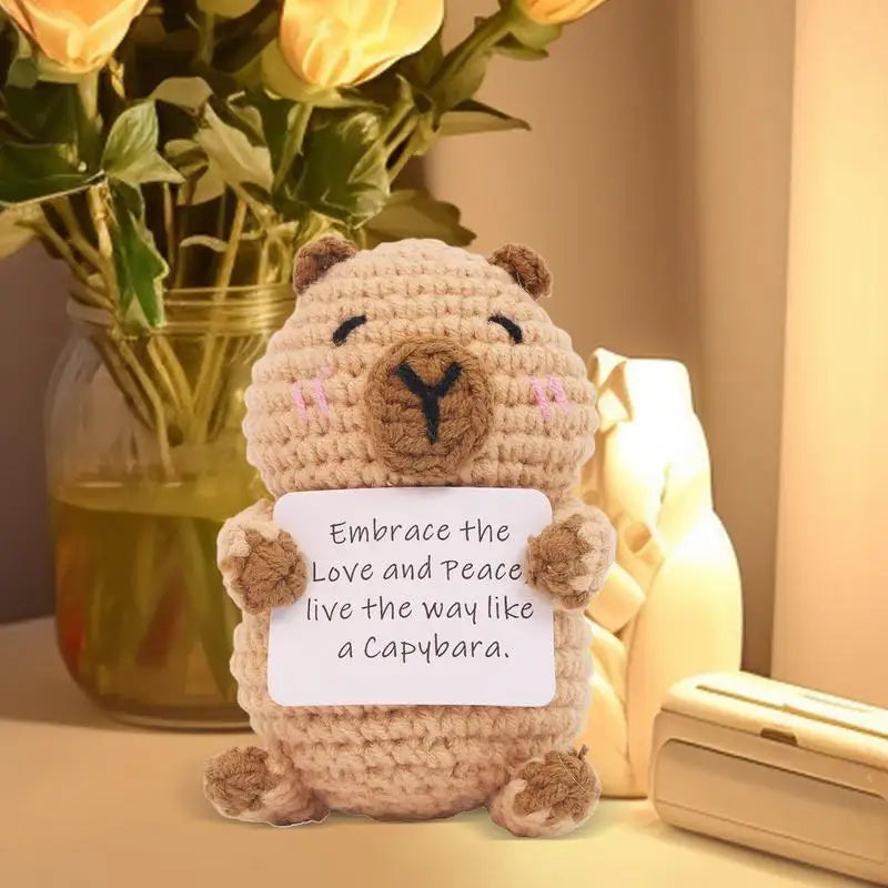Adorable Capybara Plush Doll for Christmas Cheer