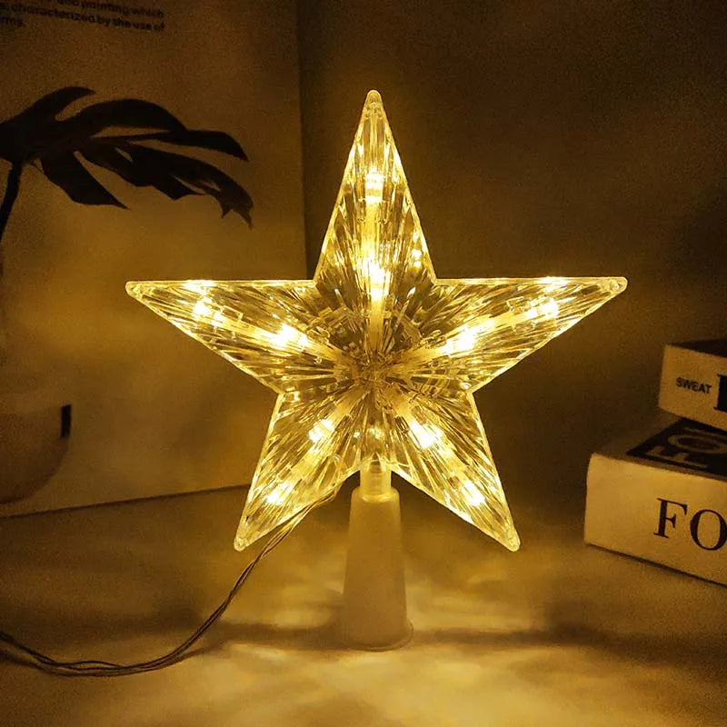 Enchanting LED Christmas Tree Star Topper Ornament - Image 19