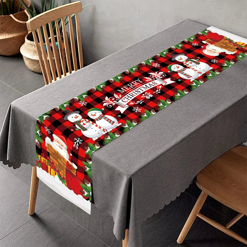 Festive Christmas Table Runner for Holiday Cheer - Image 40