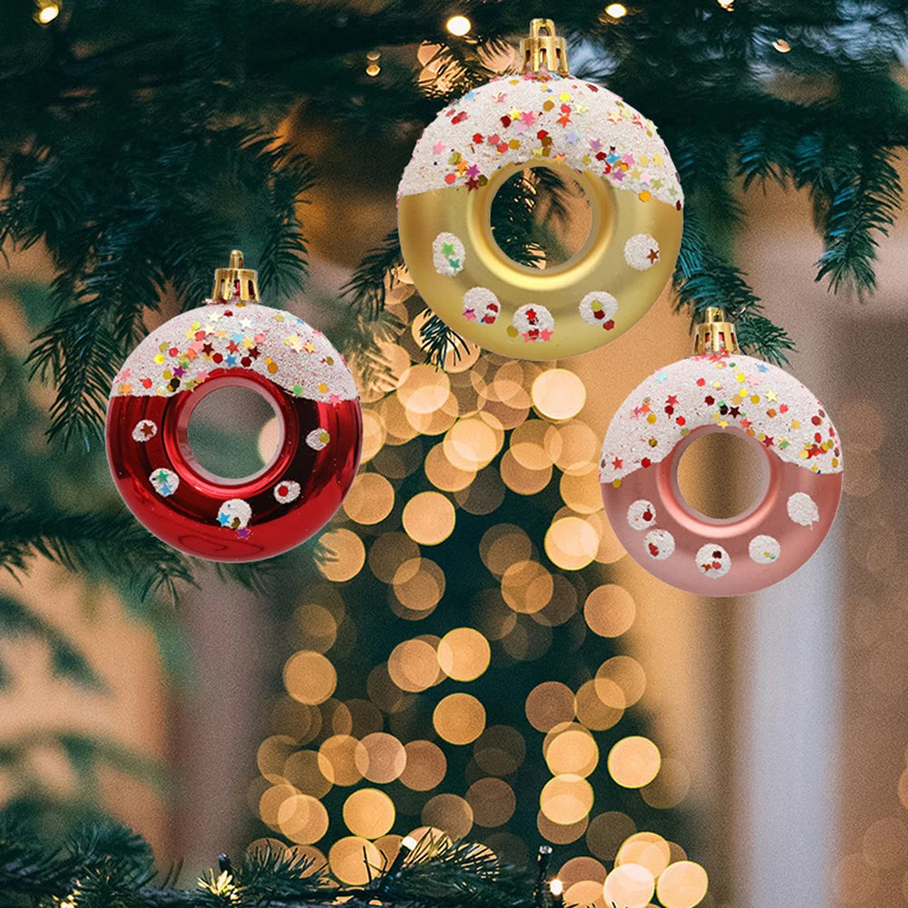 Festive Candy Donut Ornaments for Christmas Cheer - Image 17