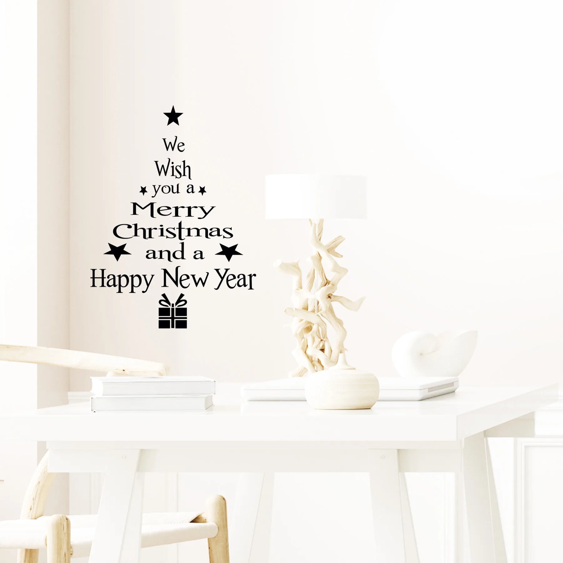 Festive Christmas Tree Window Clings Stickers - Image 20
