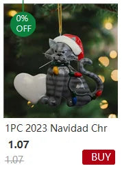 Festive Christmas Train Ornament for Holiday Cheer - Image 48