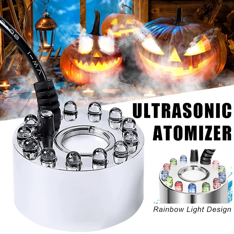 Mini LED Pumpkin Fogger Water Fountain Decoration