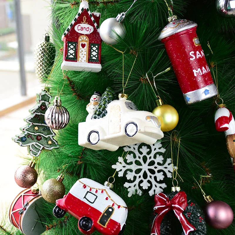 Charming Christmas Hanging Pendants for Festive Decor - Image 22