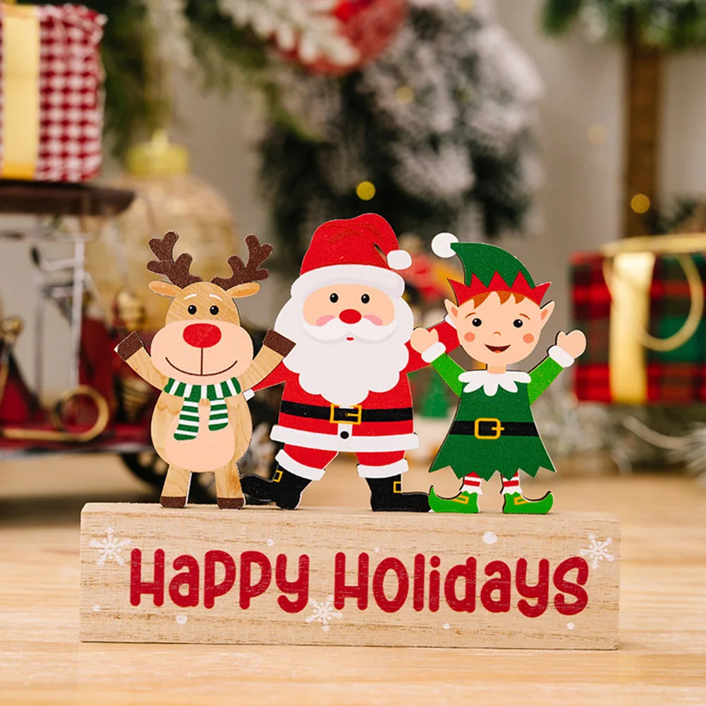 Charming Wooden Christmas Tree Ornament - Festive Decor! - Image 11