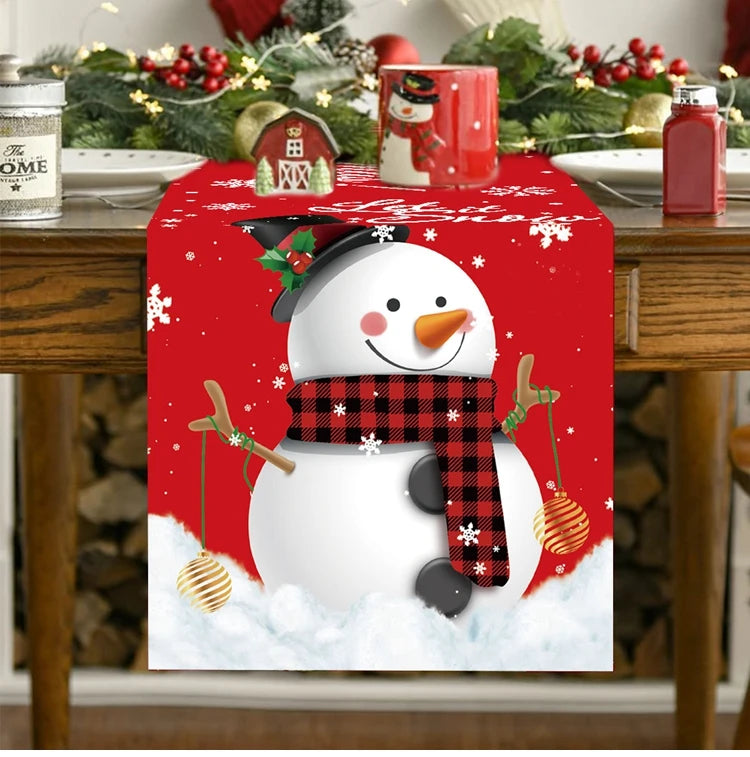 Festive Christmas Table Runners for Holiday Cheer - Image 66