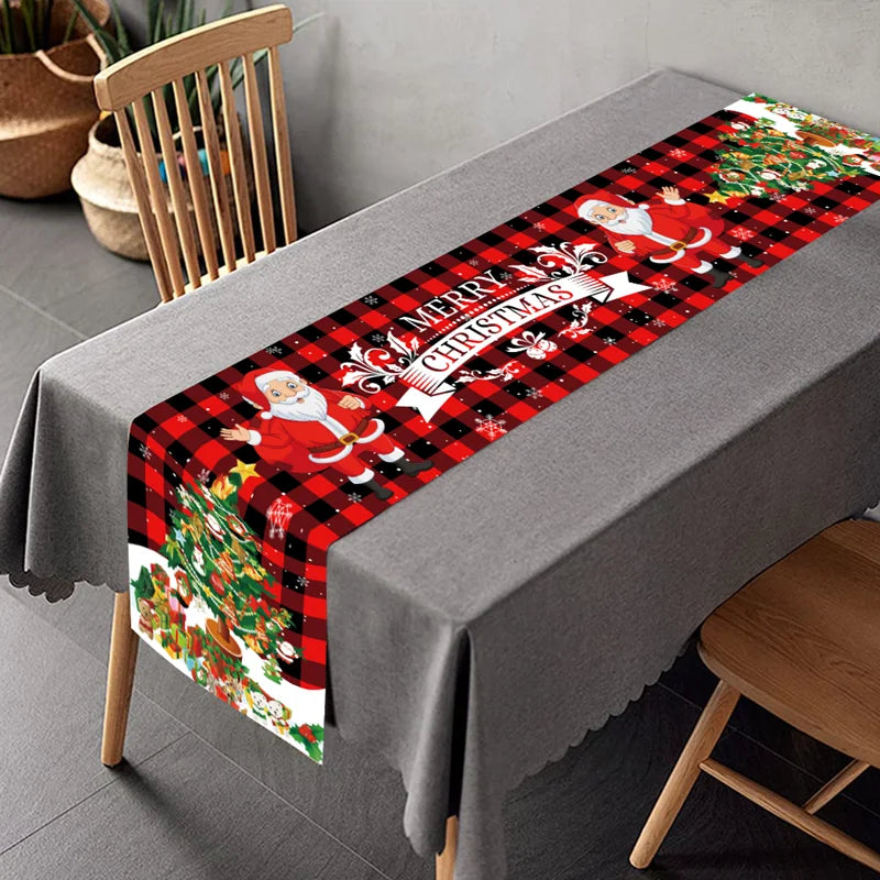 Festive Christmas Table Runner for Holiday Cheer - Image 33