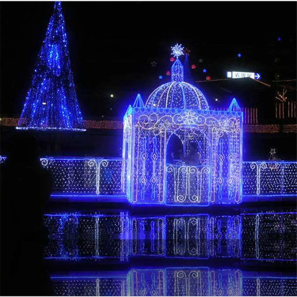 Waterproof LED Christmas Fairy Lights - Enchanting Outdoor Garland - Image 13