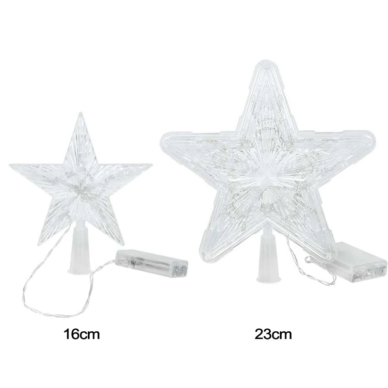 Enchanting LED Christmas Tree Star Topper Ornament - Image 21