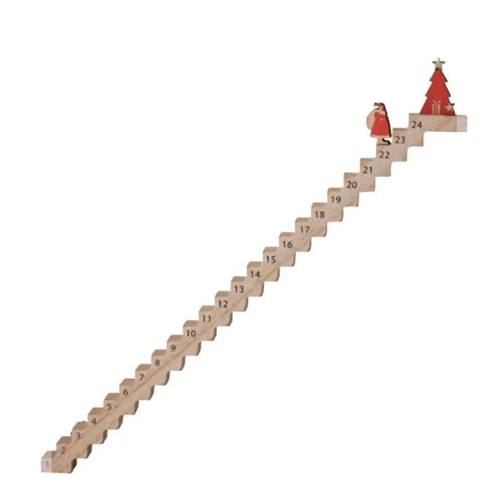 Santa Climbing Stairs Advent Calendar - Unique Countdown - Image 8