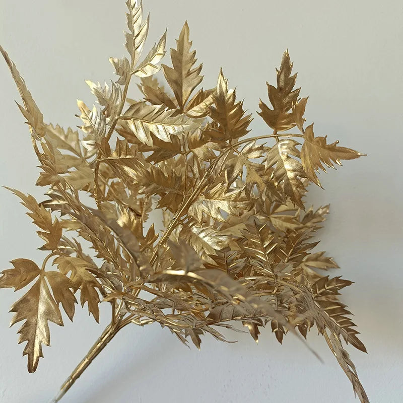 “Elegant Golden Eucalyptus Rose Bouquet for Christmas” - Image 8