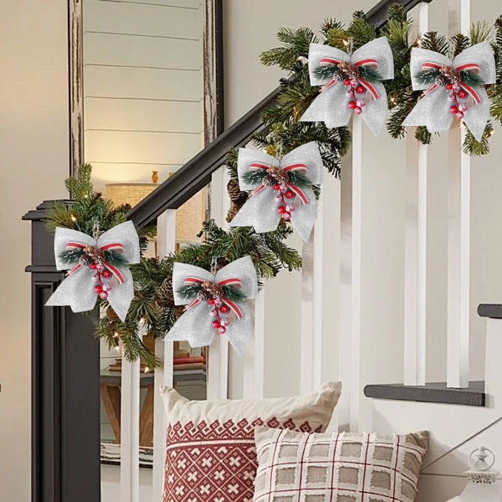 Elegant Christmas Tree Decoration Set in Festive Colors - Image 20