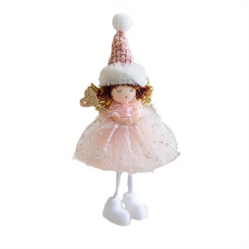 Charming Christmas Angel Doll Tree Ornaments - Image 8