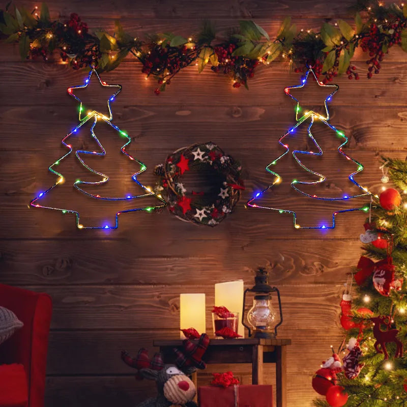 Charming LED Christmas Tree Hanging Ornaments - Image 7