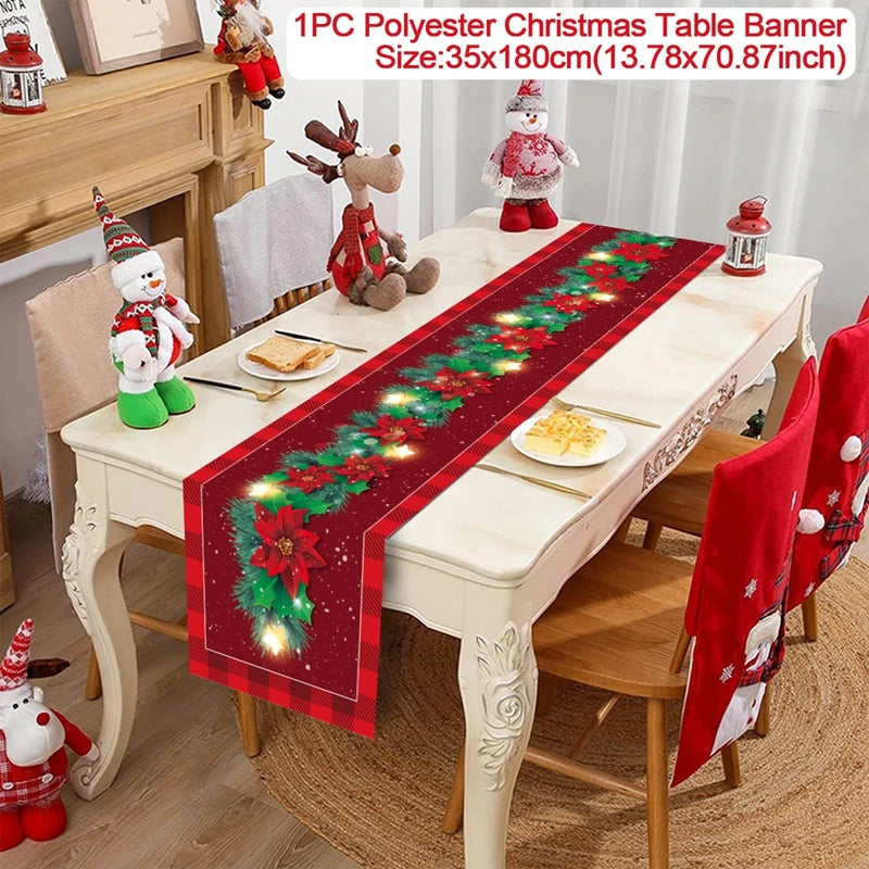 Festive Christmas Table Runners for Holiday Cheer - Image 18