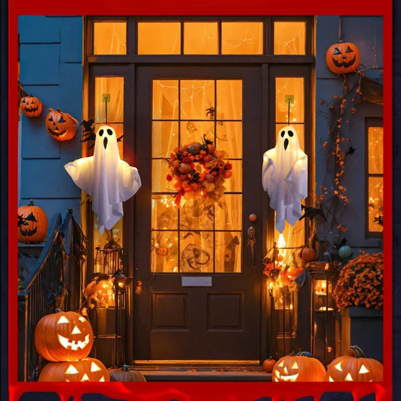 Spooky LED Glow Ghost Halloween Decor for All - Image 9