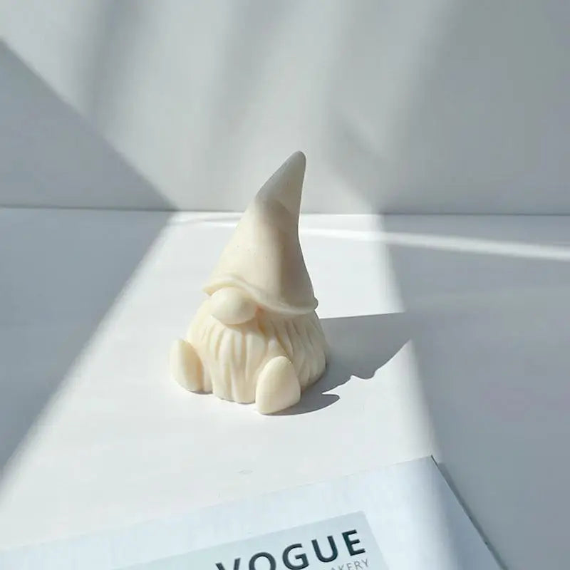 3D Christmas Gnome Candle Mold for DIY Decor - Image 5